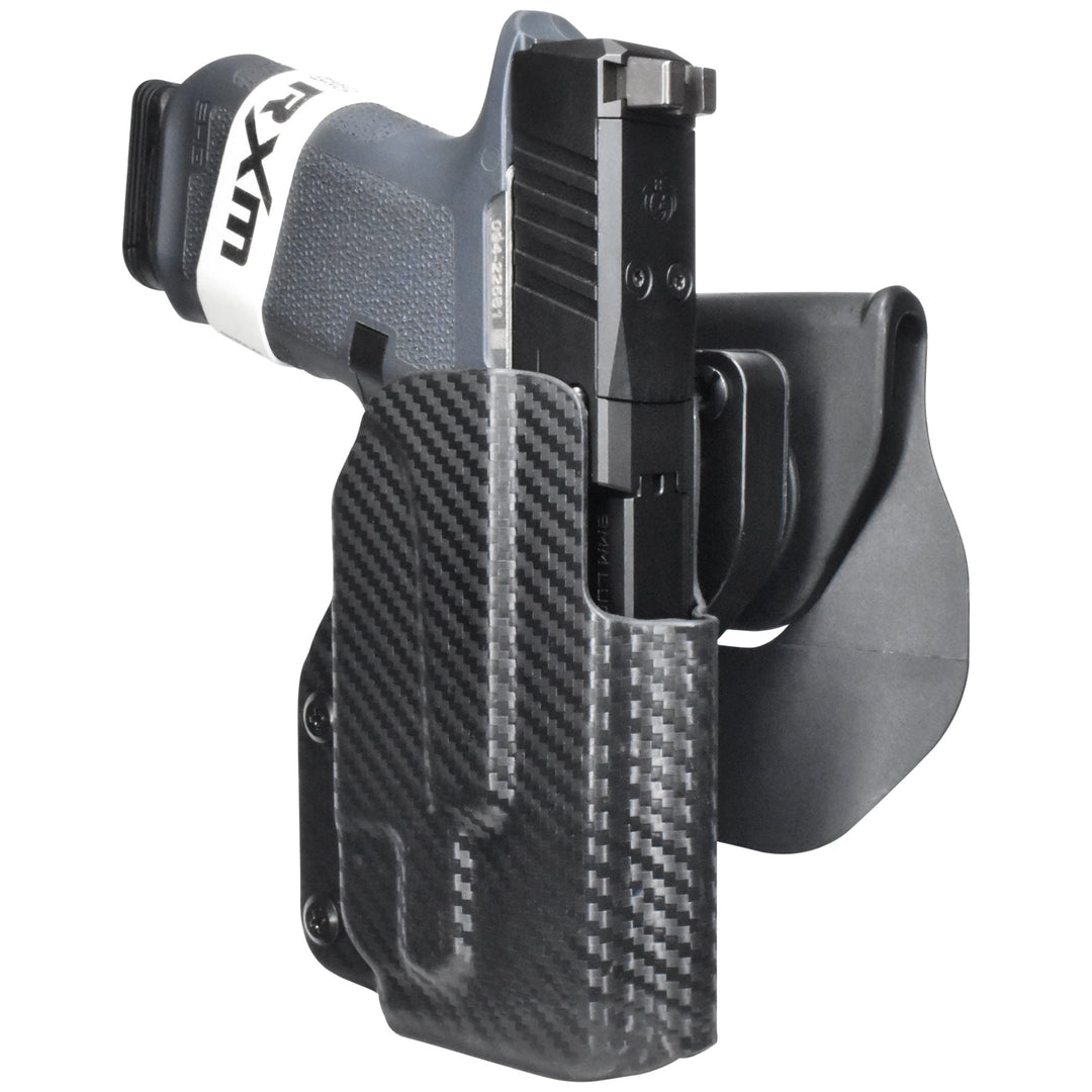 Ruger RXM + Streamlight TLR-7 X OWB Quick detach Paddle Holster Carbon Fiber 3