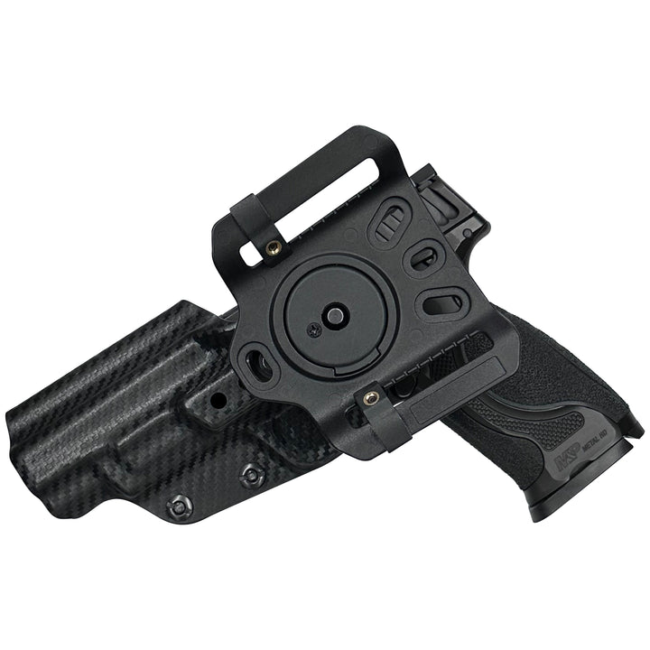 Smith & Wesson M&P9 2.0 HD Metal 5'' OWB Quick detach Belt Loop Holster Carbon FIber 2