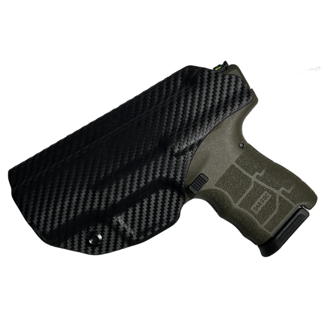Sarsilmaz SAR 9sc IWB Full Cover Classic Holster Carbon Fiber 2