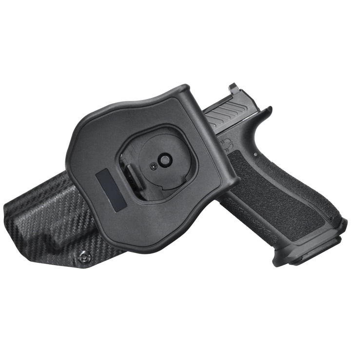 Shadow Systems DR920L Elite OWB Quick detach Paddle Holster Carbon Fiber 2