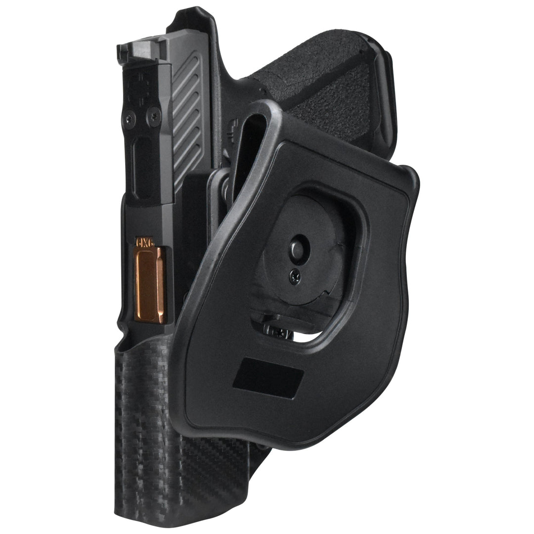 Shadow Systems MR920 Combat/Elite OWB Quick detach Paddle Holster Carbon Fiber 4