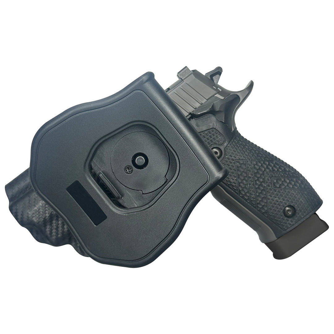 Sig Sauer P226-XCarry Legion OWB Quick detach Paddle Holster Carbon Fiber 6
