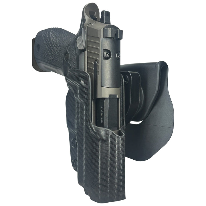 Sig Sauer P226-XCarry Legion OWB Quick detach Paddle Holster Carbon Fiber 7