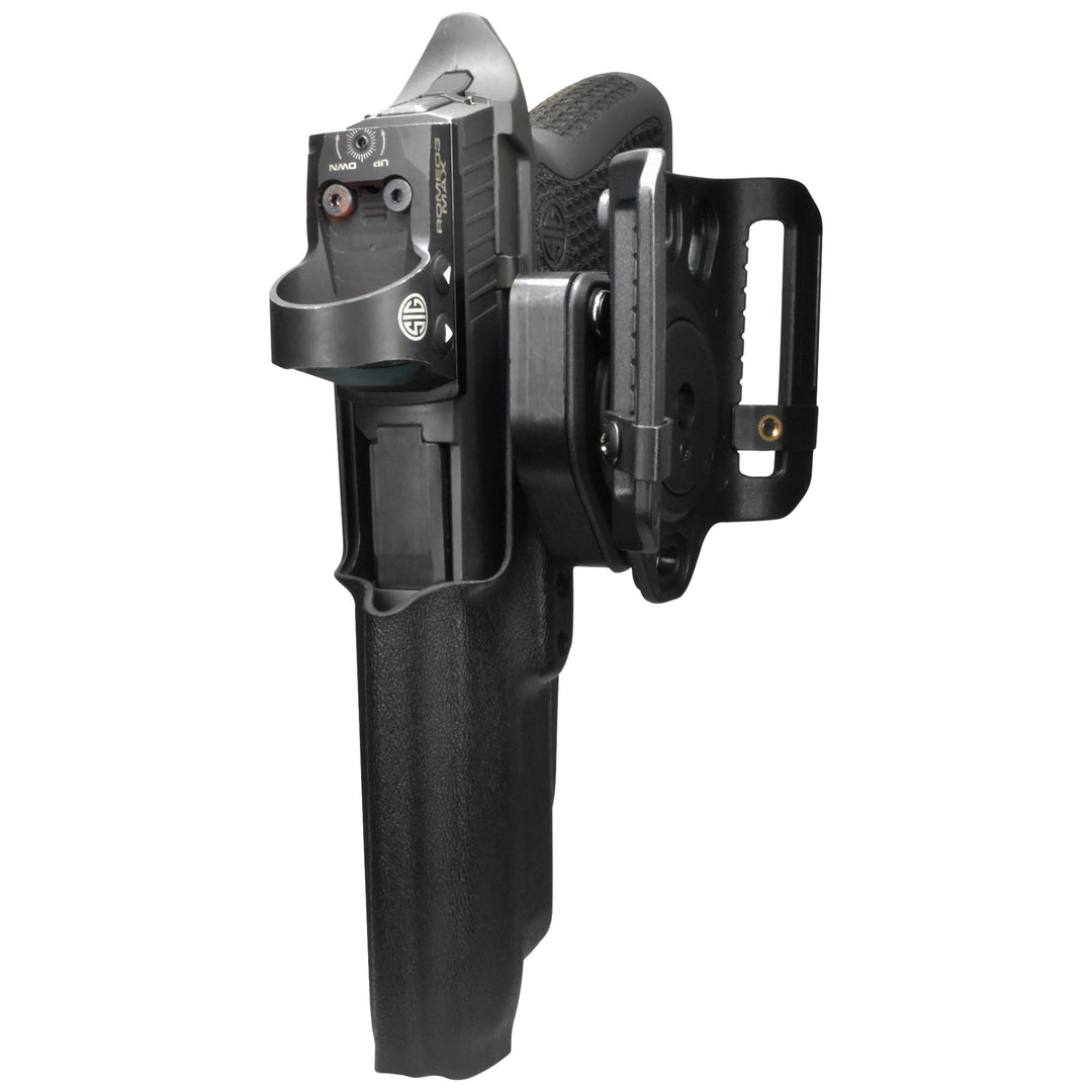 Sig Sauer P320 Full-Size OWB Quick detach Belt Loop Holster Carbon Fiber 4