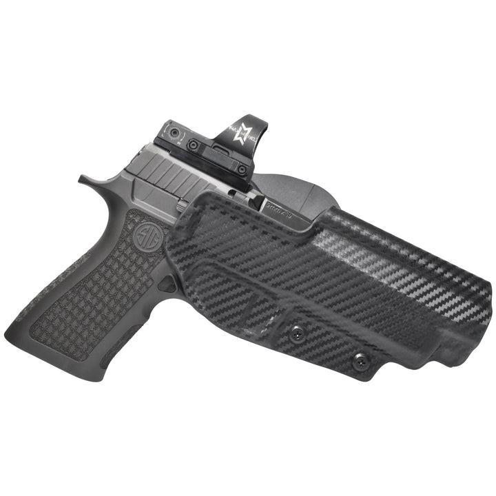 Sig Sauer P320 Full-Size OWB Quick detach Paddle Holster Carbon Fiber 1