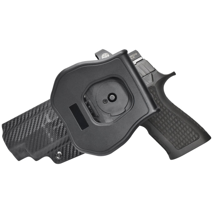Sig Sauer P320 Full-Size OWB Quick detach Paddle Holster Carbon Fiber 2