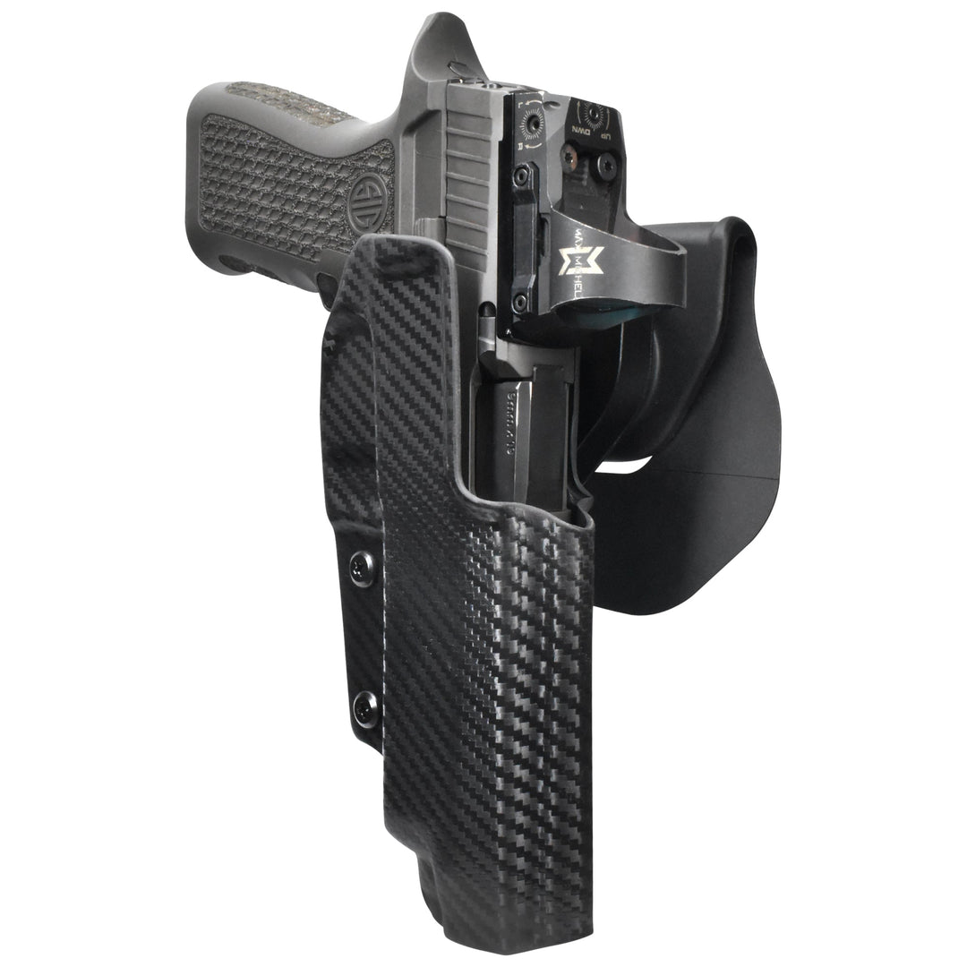 Sig Sauer P320 Full-Size OWB Quick detach Paddle Holster Carbon Fiber 3