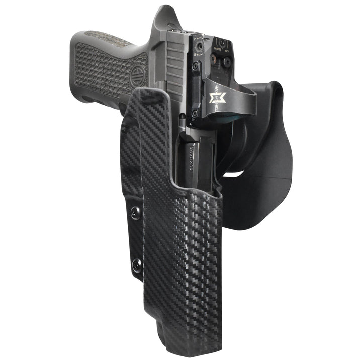 Sig Sauer P320 Full-Size OWB Quick detach Paddle Holster Carbon Fiber 3