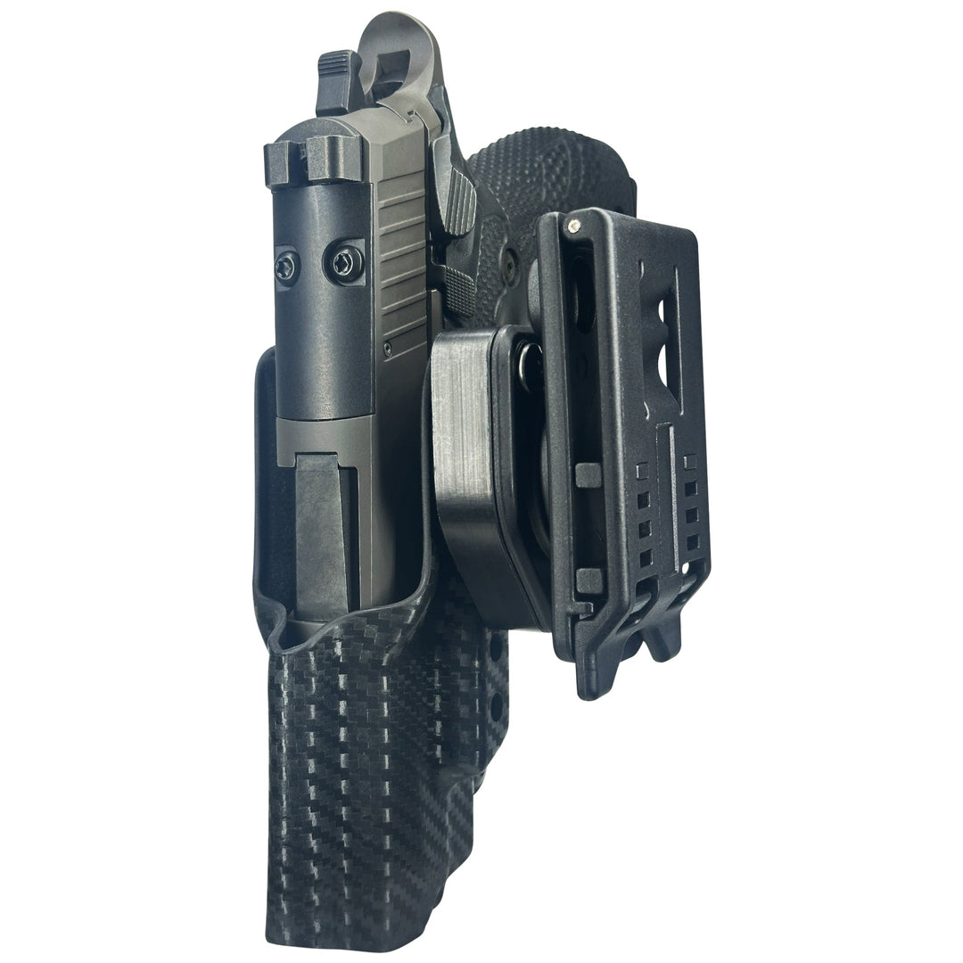 Sig Sauer P226-XCarry Legion OWB Quick Detach IDPA Holster Carbon Fiber 8