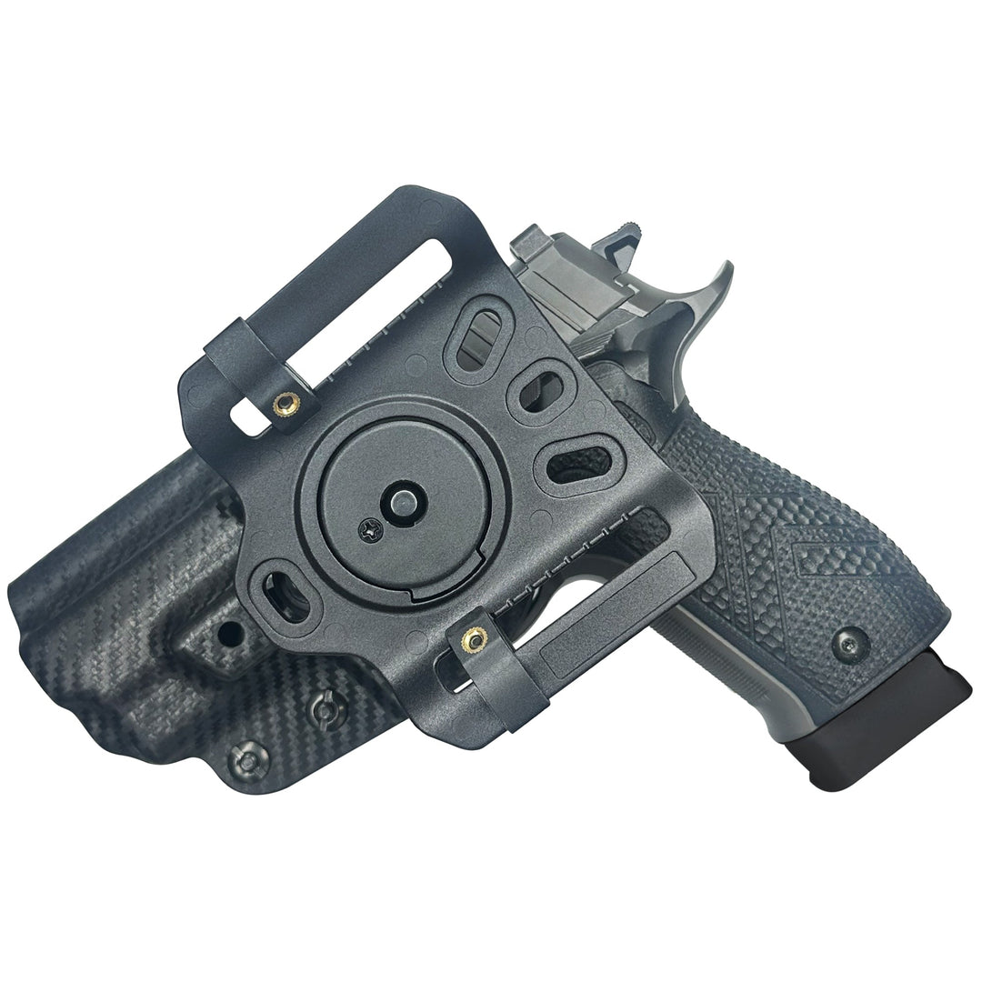 Sig Sauer P226-XCarry Legion OWB Quick detach Belt Loop Holster Carbon Fiber 6