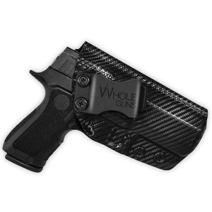 Sig Sauer P320 Carry / Compact IWB Full Cover Classic Holster Carbon Fiber 1