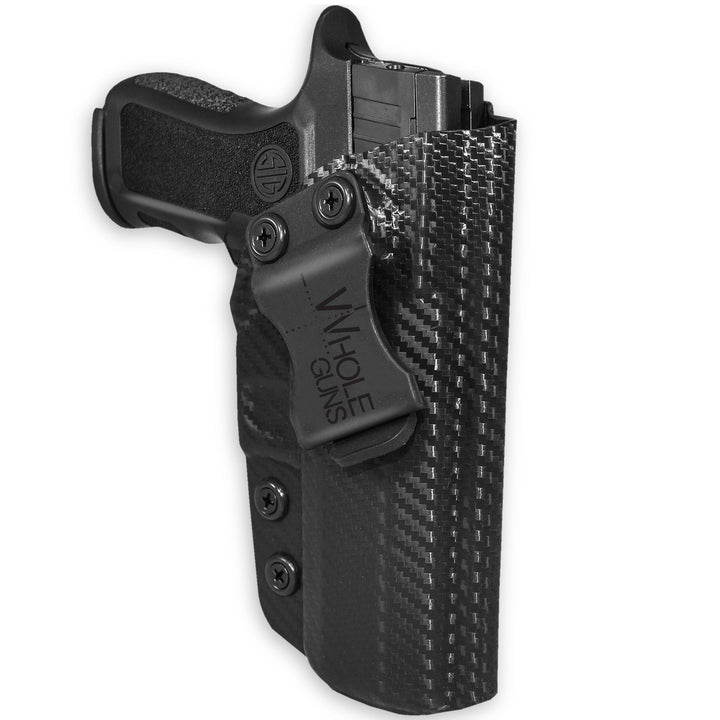 Sig Sauer P320 Carry / Compact IWB Full Cover Classic Holster Carbon Fiber 3