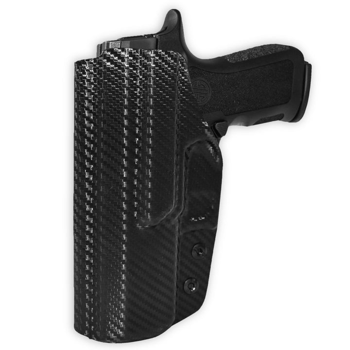 Sig Sauer P320 Carry / Compact IWB Full Cover Classic Holster Carbon Fiber 4