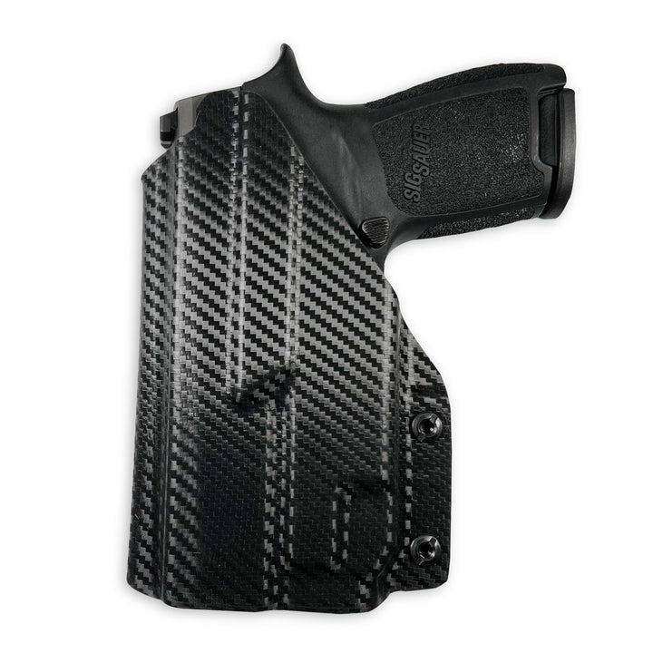 Sig Sauer P320 Compact + TLR-7 IWB Full Cover Classic Holster Carbon Fiber 4