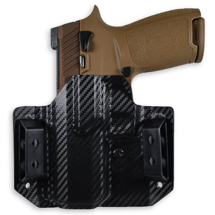 Sig Sauer P320 Compact/ X-Carry OWB Concealment/IDPA Holster Carbon Fiber 3