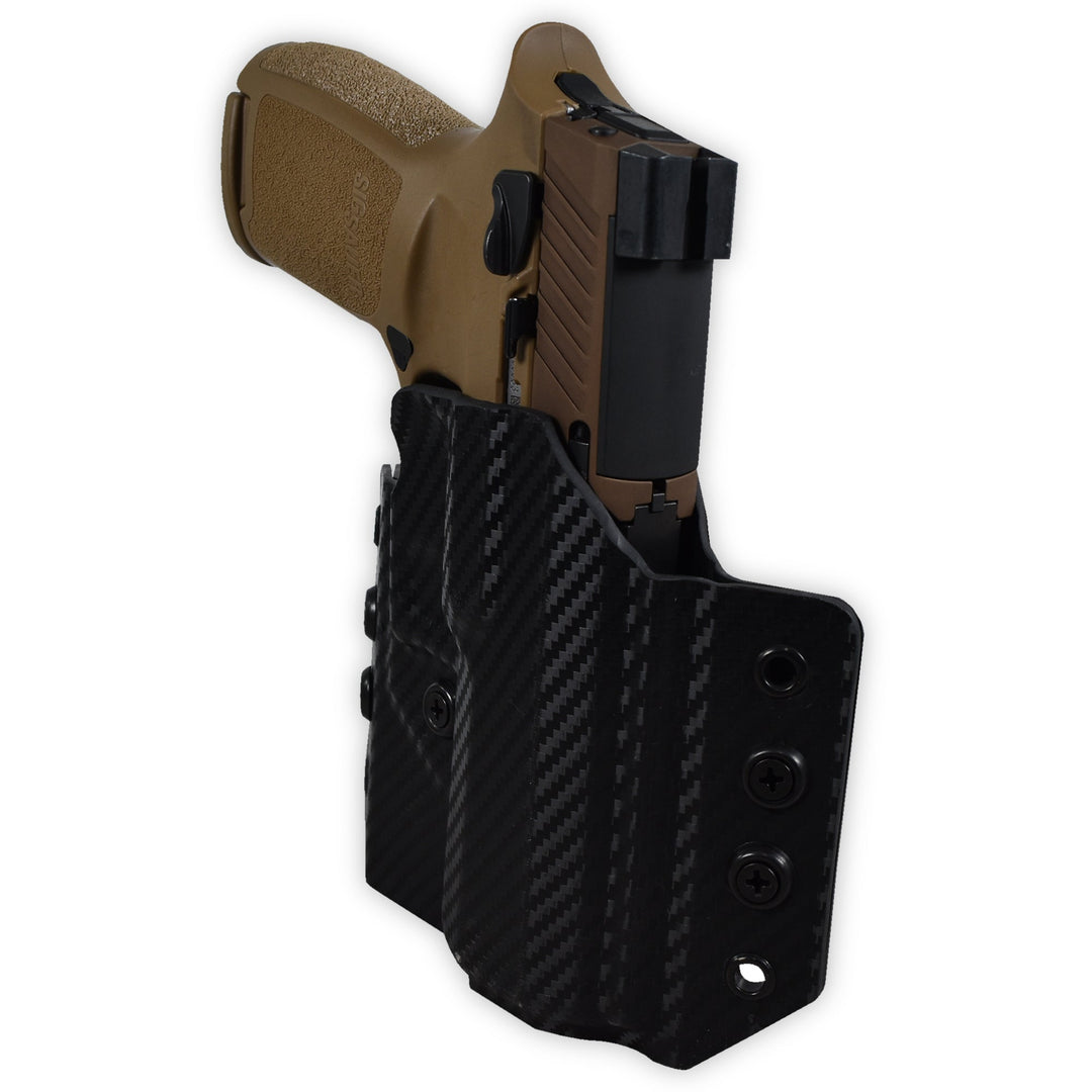 Sig Sauer P320 Compact/ X-Carry OWB Concealment/IDPA Holster Carbon Fiber 5