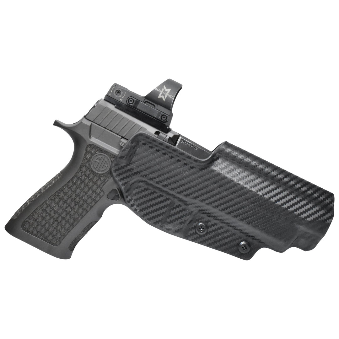 Sig Sauer P320 Full-Size OWB Quick Detach IDPA Holster CarbonFiber 1