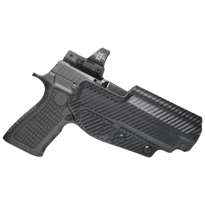 Sig Sauer P320 Full-Size OWB Quick Detach IDPA Holster CarbonFiber 1