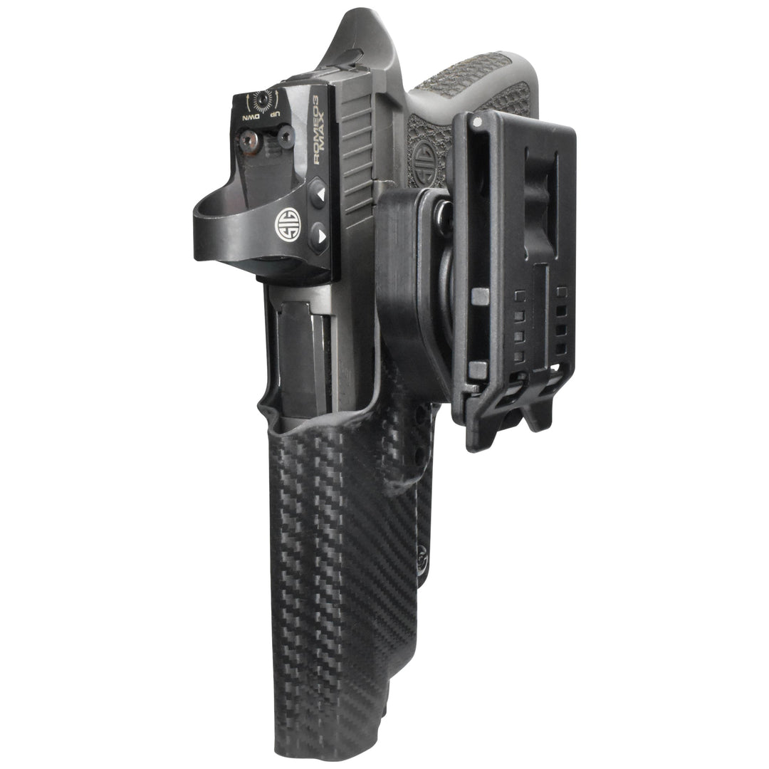 Sig Sauer P320 Full-Size OWB Quick Detach IDPA Holster CarbonFiber 4
