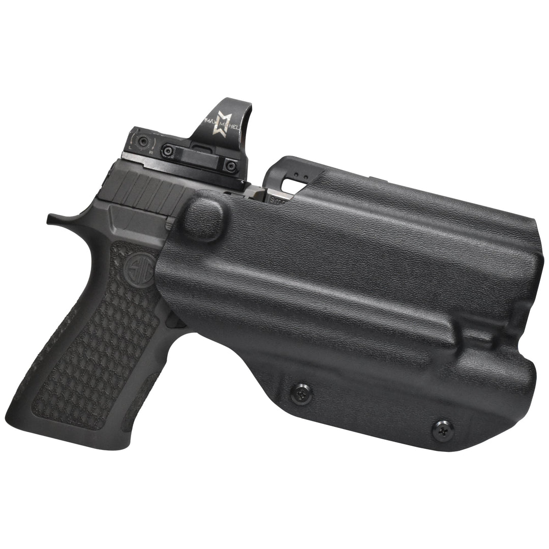 Sig Sauer P320 Full-size + SureFire X300U-A OWB Quick detach Belt Loop Holster Black 1