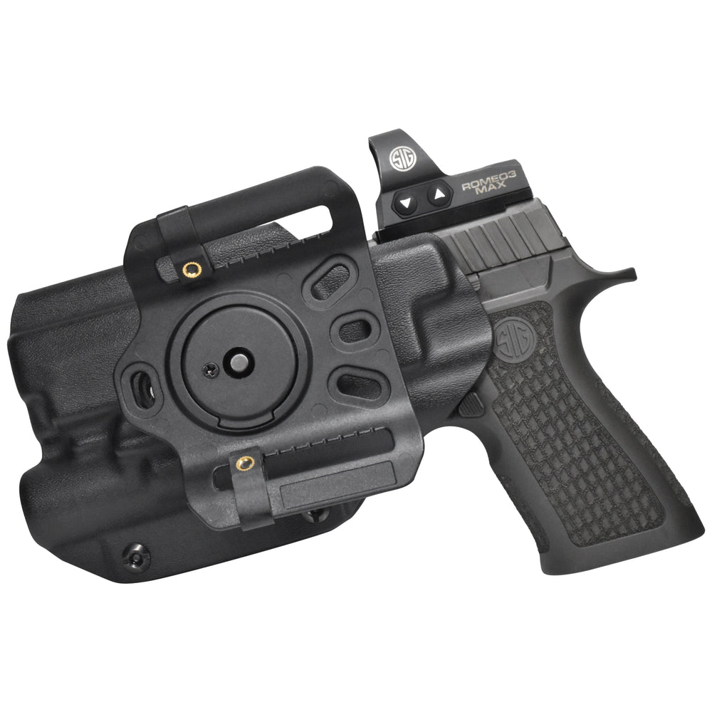 Sig Sauer P320 Full-size + SureFire X300U-A OWB Quick detach Belt Loop Holster Black 2