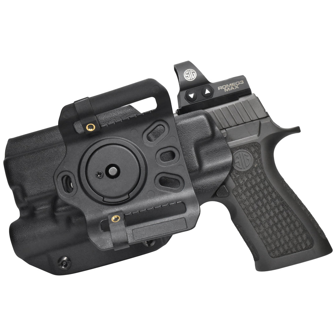 Sig Sauer P320 Full-size + SureFire X300U-A OWB Quick detach Belt Loop Holster Black 2
