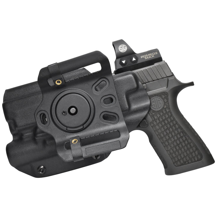 Sig Sauer P320 Full-size + SureFire X300U-A OWB Quick detach Belt Loop Holster Black 2
