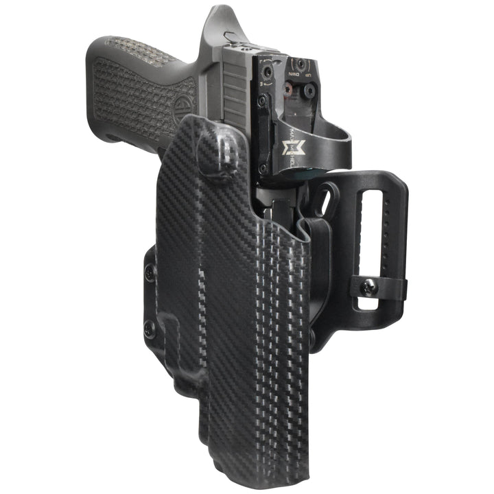 Sig Sauer P320 Full-size + TLR-7/8 OWB Quick detach Belt Loop Holster Carbon Fiber 3