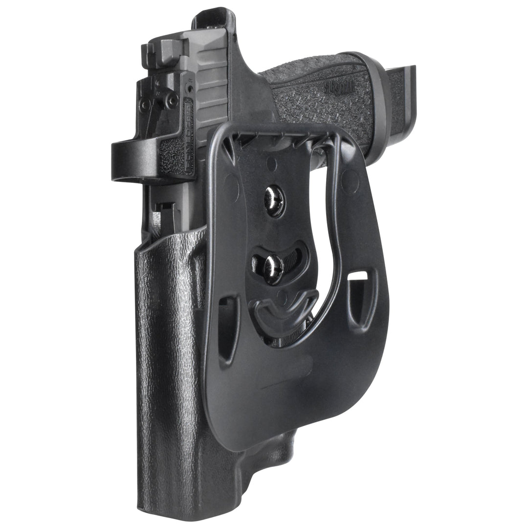 Sig Sauer P365-FUSE with Streamlight TLR-7 X OWB Paddle Holster Black 4