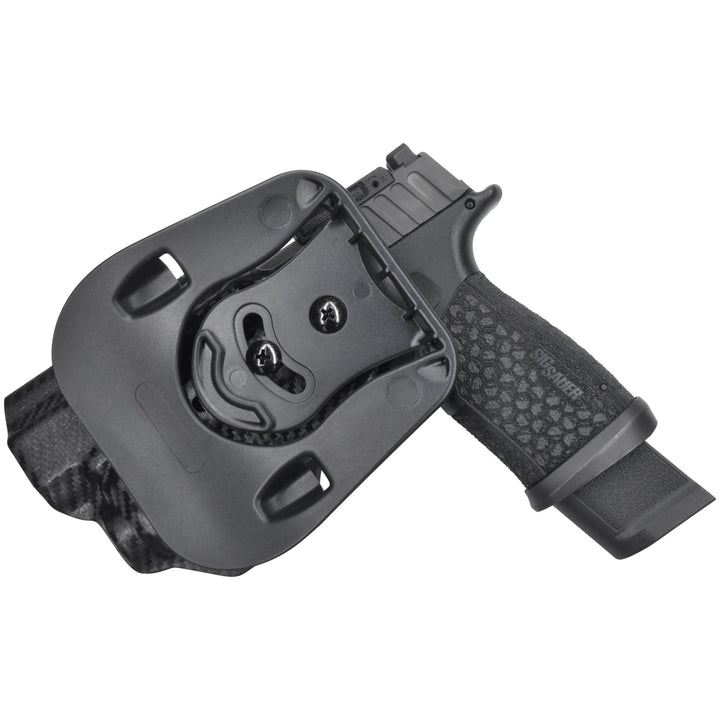 Sig Sauer P365-FUSE with Streamlight TLR-7 X OWB Paddle Holster Carbon Fiber 2