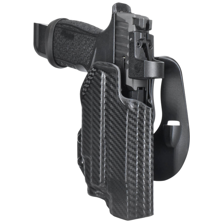 Sig Sauer P365-FUSE with Streamlight TLR-7 X OWB Paddle Holster Carbon Fiber 3