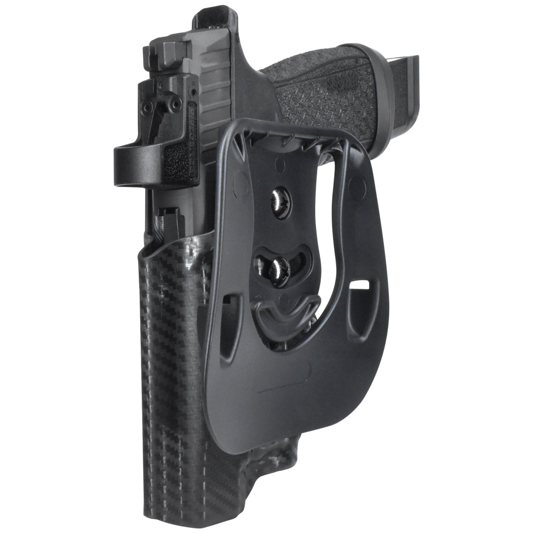 Sig Sauer P365-FUSE with Streamlight TLR-7 X OWB Paddle Holster Carbon Fiber 4
