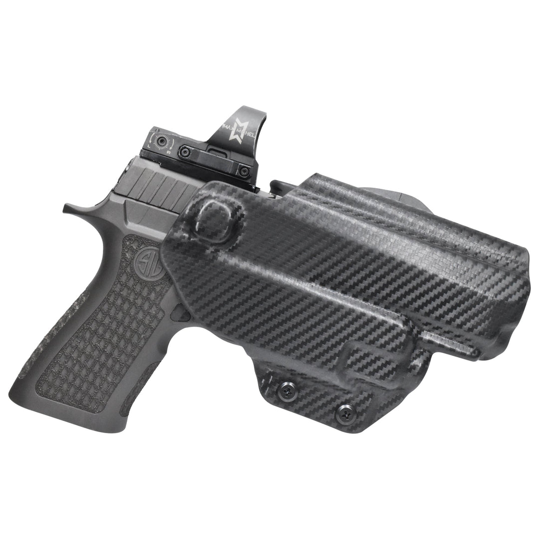 Sig Sauer P320 Full-Size + TLR-7/8 OWB Quick detach Paddle Holster Carbon Fiber 1