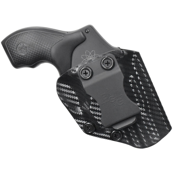 Smith & Wesson Model 340 PD IWB Sweat Guard Holster Carbon Fiber 1
