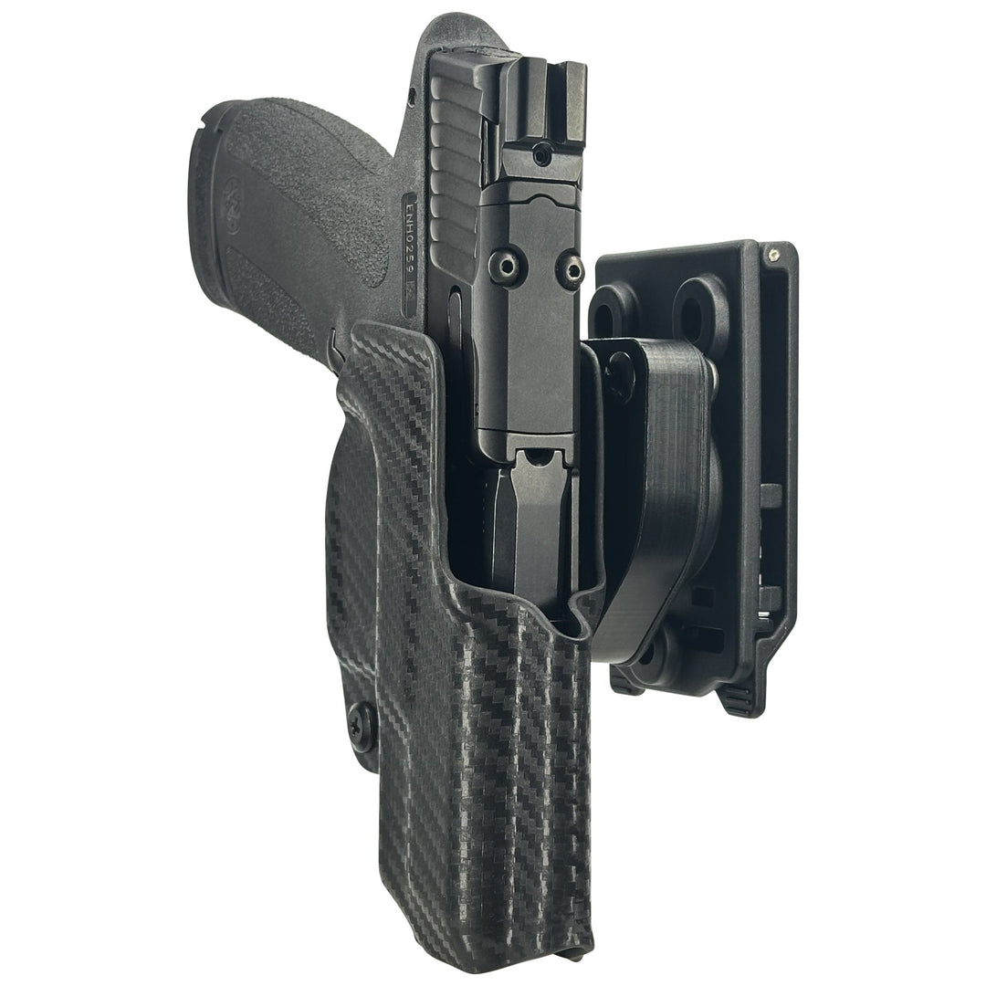 Smith & Wesson M&P Shield X OWB Quick detach IDPA Holster Carbon Fiber 7