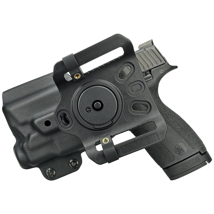 Smith & Wesson M&P Shield X with Streamlight TLR-7Sub OWB Quick detach Belt Loop Holster Black 2