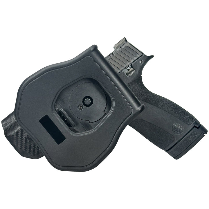 Smith & Wesson M&P Shield X OWB Quick Detach Paddle Holster Carbon Fiber 6