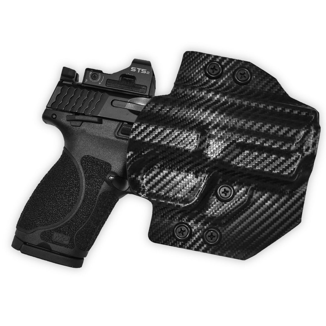 Smith and Wesson M&P 9MM/40SW 4.25'' OWB Concealment/IDPA Holster Carbon Fiber 1