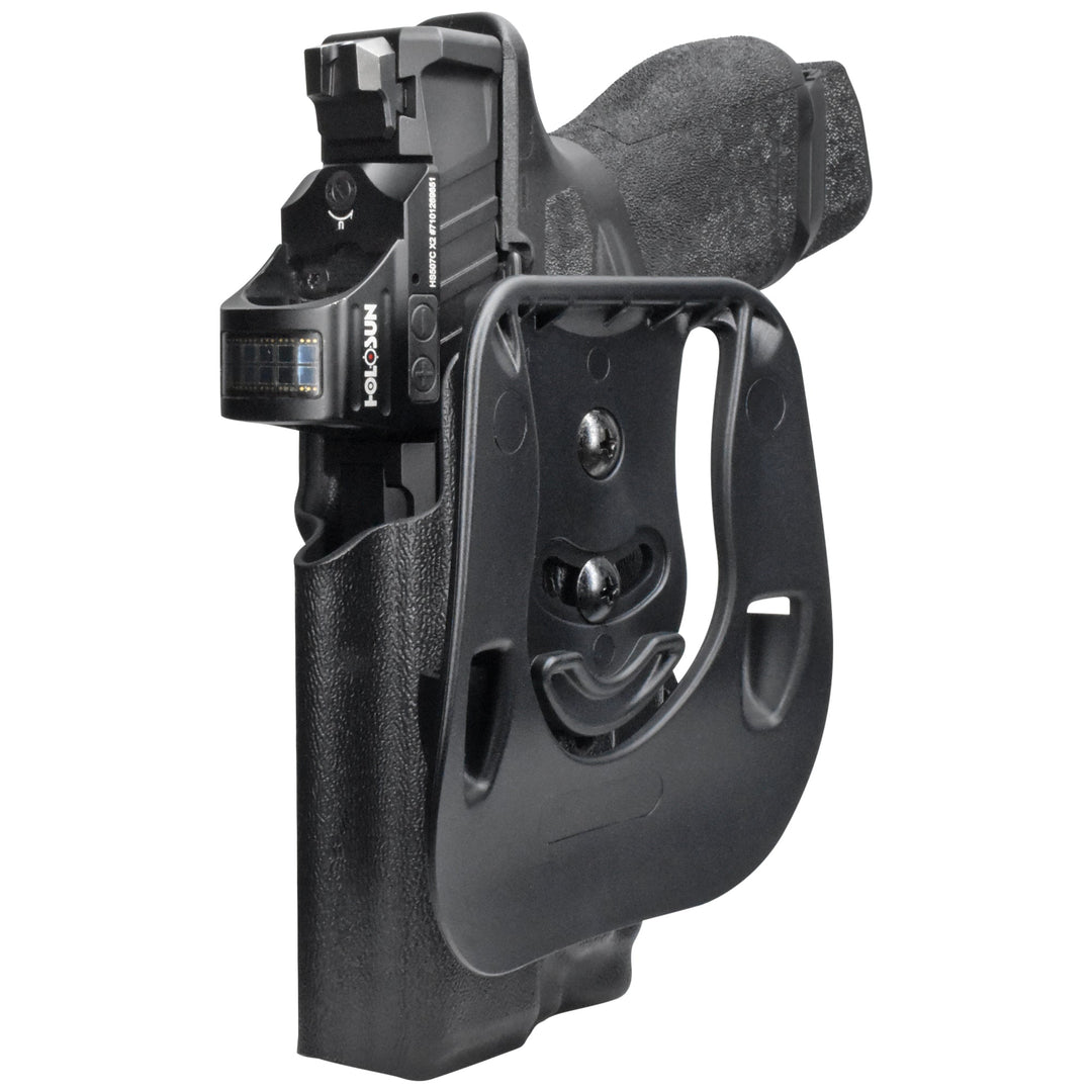 Springfield Armory Echelon 4.0C + TLR-7X OWB Paddle Holster Black 4