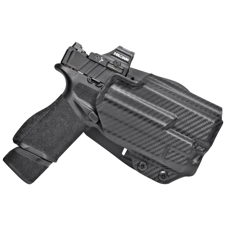 Springfield Armory Echelon 4.0C + TLR-7X OWB Paddle Holster Carbon Fiber 1