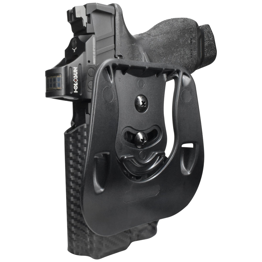 Springfield Armory Echelon 4.0C + TLR-7X OWB Paddle Holster Carbon Fiber 4