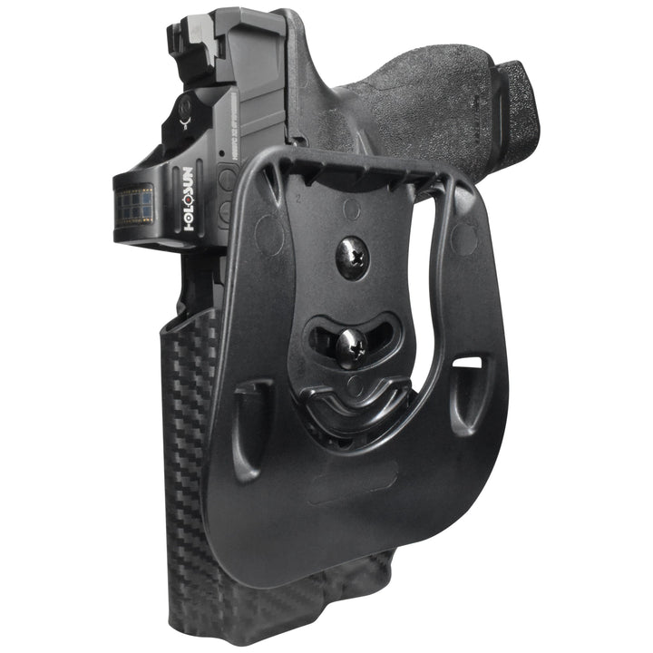 Springfield Armory Echelon 4.0C + TLR-7X OWB Paddle Holster Carbon Fiber 4