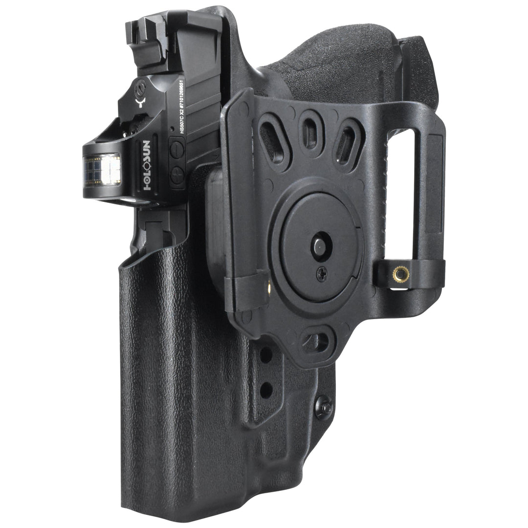 Springfield Echelon 4.0C + TLR-7 X OWB Quick detach Belt Loop Holster Black 4