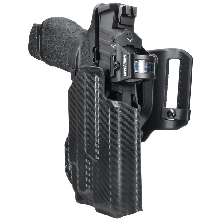 Springfield Echelon 4.0C + TLR-7 X OWB Quick detach Belt Loop Holster Carbon Fiber 3