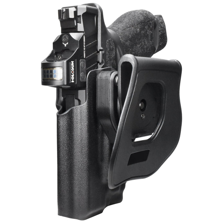 Springfield Echelon 4.0C + TLR-7 X OWB Quick detach Paddle Holster Black 4