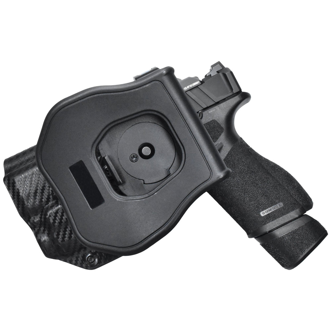 Springfield Echelon 4.0C + TLR-7 X OWB Quick detach Paddle Holster Carbon Fiber 2