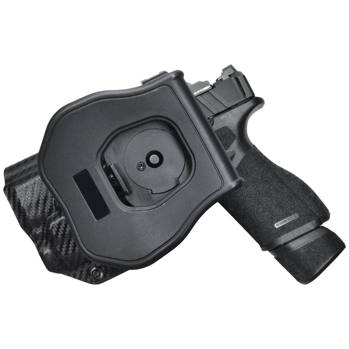 Springfield Echelon 4.0C + TLR-7 X OWB Quick detach Paddle Holster Carbon Fiber 2