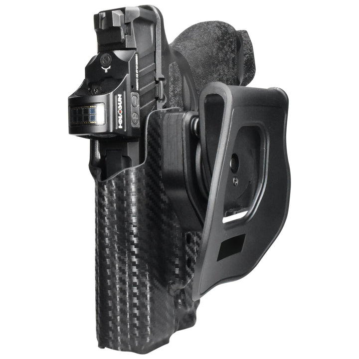 Springfield Echelon 4.0C + TLR-7 X OWB Quick detach Paddle Holster Carbon Fiber 4