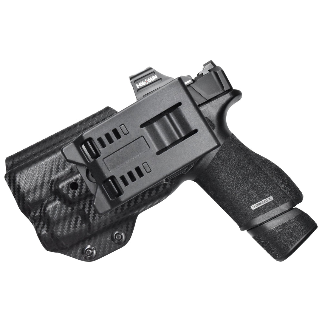 Springfield Echelon 4.0C + TLR-7 X OWB Quick Detach IDPA Holster Carbon Fiber 2