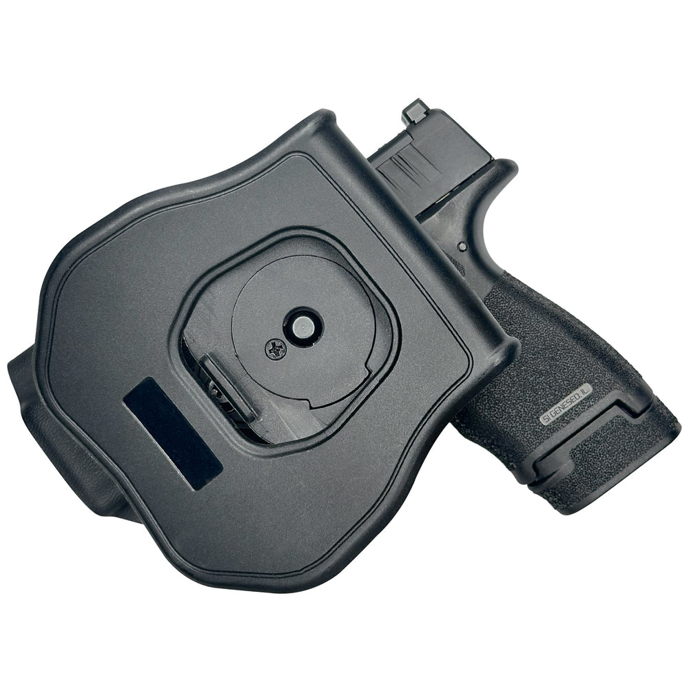 Springfield Armory Hellcat .380 OWB Quick detach Paddle Holster Black 2